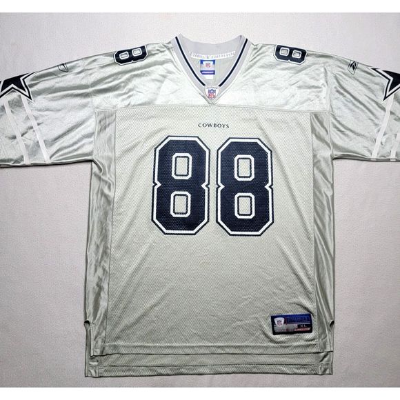 Reebok NFL Dallas Cowboys Dez Bryant Jersey Men's Size XL Silver Edition - Picture 3 of 9
